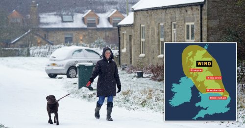 Storm Malik to hit UK with severe gales before snowfall of up to 4 inches