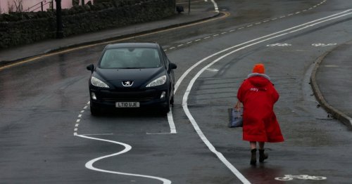 Town’s confusing wonky road markings that sparked a protest conga are being scrapped