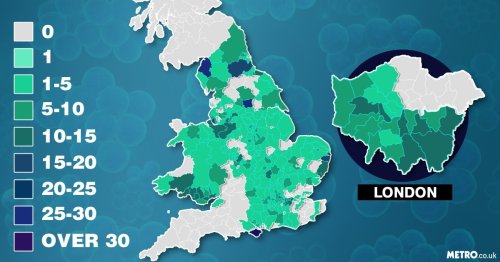 Map shows where scarlet fever is hitting UK hardest and how many children have had it