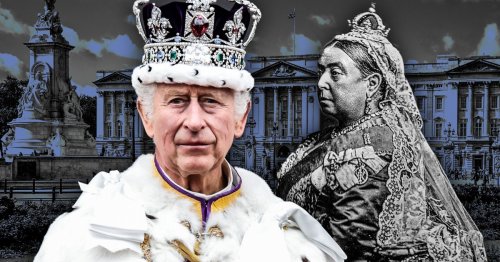 How closely related are King Charles and Queen Victoria
