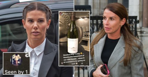 Coleen Rooney’s ‘fake’ private Instagrams revealed to court in Rebekah Vardy libel trial