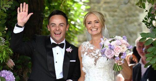 Ant McPartlin celebrates first wedding anniversary with wife Anne-Marie Corbett sharing stunning throwback