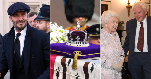 Queen Elizabeth II’s Funeral: From Sir Elton John To David Beckham And ...