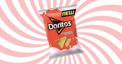 Strawberries and cream flavour Doritos are now a thing