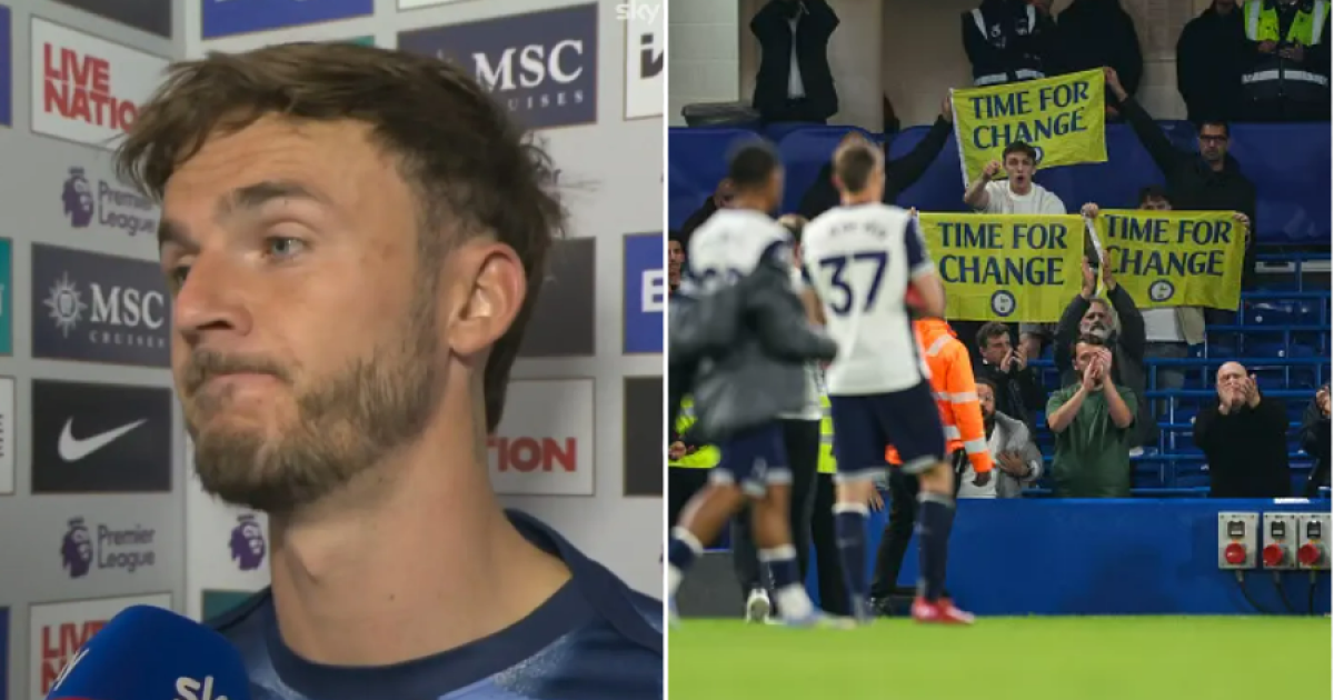 James Maddison responds to fans who furiously booed Tottenham after Chelsea defeat
