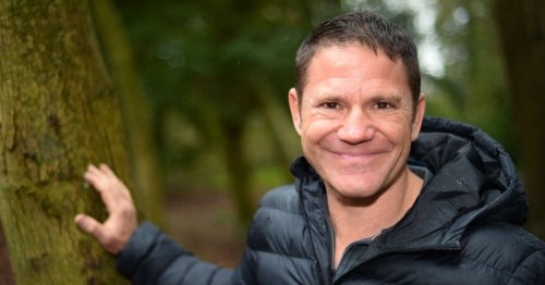 Steve Backshall reveals rippling, muscular physique as he admits Olympic champion wife Helen Glover inspires him to stay fit at 50