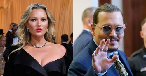 Kate Moss ‘to testify Johnny Depp caught her and tended to her’ after she slipped down the stairs in Amber Heard trial