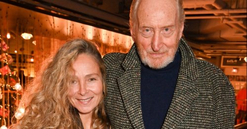 Loved up Charles Dance, 76, shows off girlfriend Alessandra Masi, 54, at Robert Downey Sr. screening