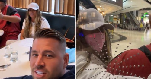 Katie Price and family jet off to ‘secret’ location after fans conned out of thousands by rogue trader she promoted