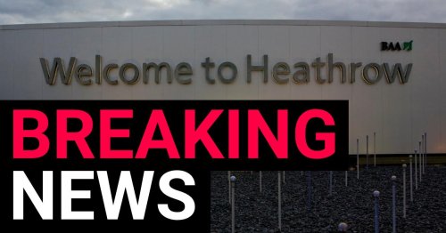 Man arrested at Heathrow Airport following hit-and-run