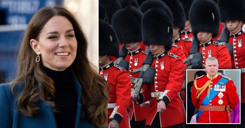 Grenadier Guards ‘want Kate to replace Prince Andrew as their colonel’