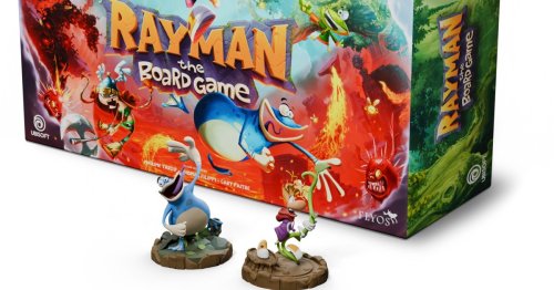 Rayman is getting his own board game and the figures are adorable