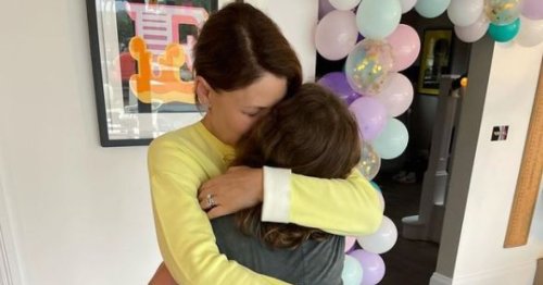 Emma Willis shares emotional tribute to daughter Isabelle as she shares glimpse of 12th birthday celebrations with Friends-themed cake