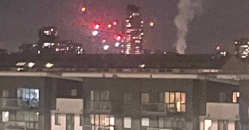 Huge clouds of smoke after ‘explosion’ in London