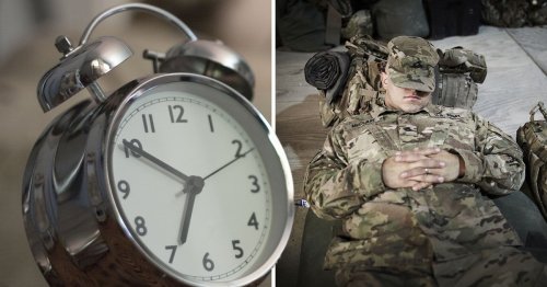 Army’s sleeping technique that will get you to sleep in two minutes