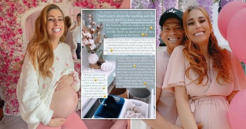 Stacey Solomon admits she’s ‘nervous’ about how sons will feel when new baby arrives