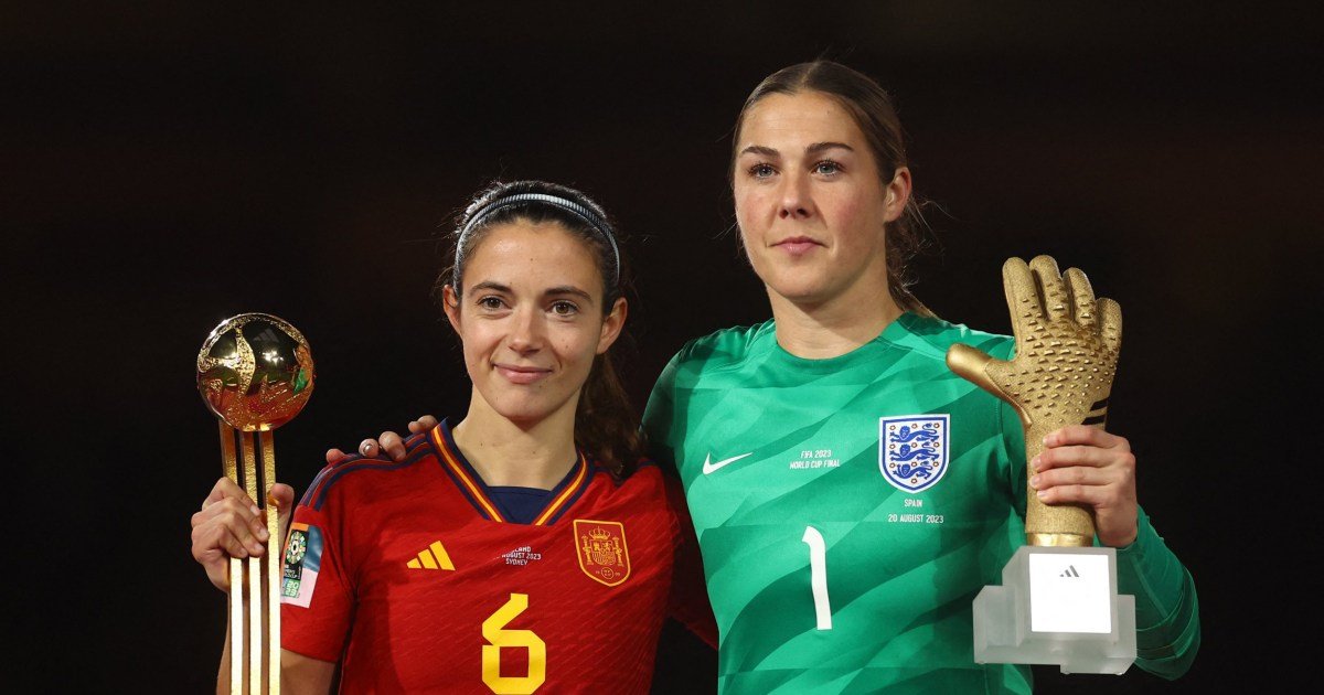 Mary Earps wins Women’s World Cup Golden Glove award after England’s heartbreaking defeat to Spain in final