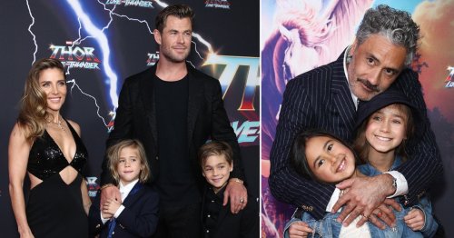 Chris Hemsworth, Taika Waititi and Natalie Portman’s children appear in Thor: Love and Thunder