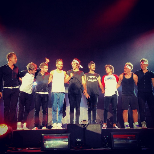 One Direction celebrate end of Take Me Home world tour – but will soon be back on the road
