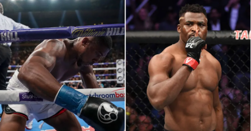 Anthony Joshua could ‘psychologically unravel’ against Francis Ngannou: ‘He won’t climb off the canvas like Tyson Fury did’