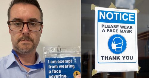 Man with mask exemption due to heart failure told to leave shop