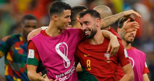 Bruno Fernandes wants World Cup goal given to Cristiano Ronaldo
