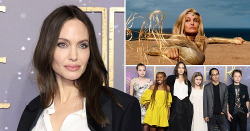 Angelina Jolie ‘proud to show daughters they can be feminine and imperfect’ with Eternals character