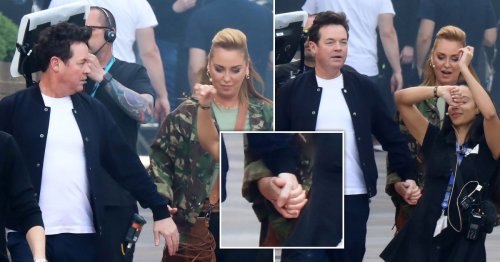 Josie Gibson spotted holding hands with ITV star after she says ‘I’m in love’