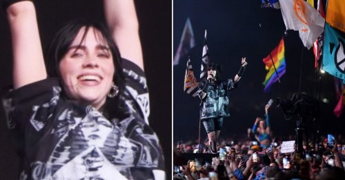 Billie Eilish fans obsess over ‘incredible’ Glastonbury set after star makes history as festival’s youngest solo headliner: ‘Absolutely magical’