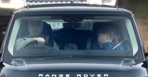 Prince Andrew spotted driving ex-wife Fergie through Windsor estate