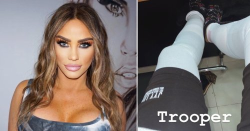Katie Price calls herself a ‘trooper’ as she undergoes procedure in Turkey with bandaged legs