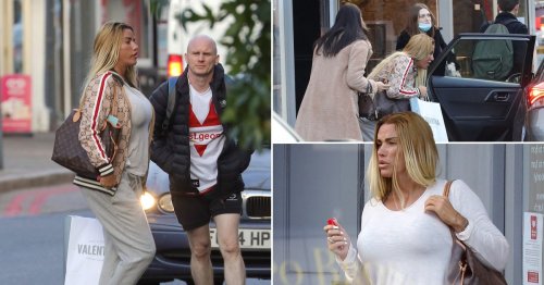 Katie Price hits the shops on break from rehab after drink-drive arrest amid new book revelations