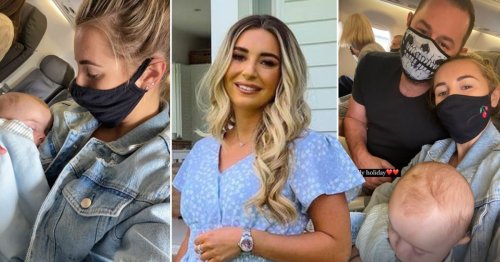Dani Dyer jets off on holiday with baby Santiago and father Danny Dyer after ex Sammy Kimmence was jailed