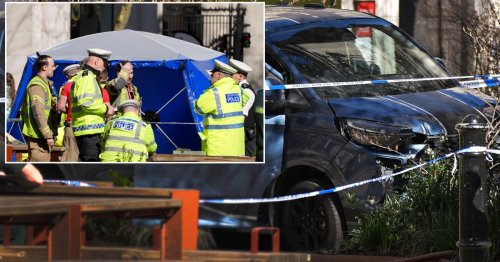 One dead, two injured after van crashes into crowd outside King’s College