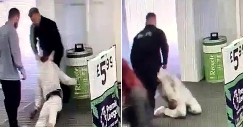 Asda security guard knocks out shopper with single punch and drags him out