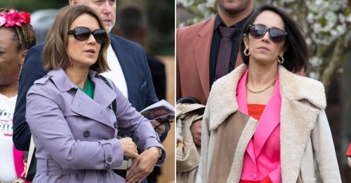 Susanna Reid and Janette Manrara among stars to pay respects to Strictly’s Robin Windsor at funeral