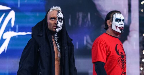 AEW star rushed for urgent medical care after bloody championship win