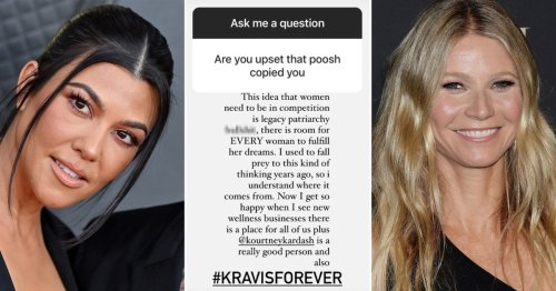 Gwyneth Paltrow denies being upset with Kourtney Kardashian over Poosh brand and shares love before Travis Barker wedding
