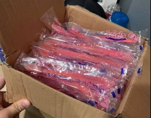 Mum slammed for buying 144 pre-pasted toothbrushes made of plastic for her kids