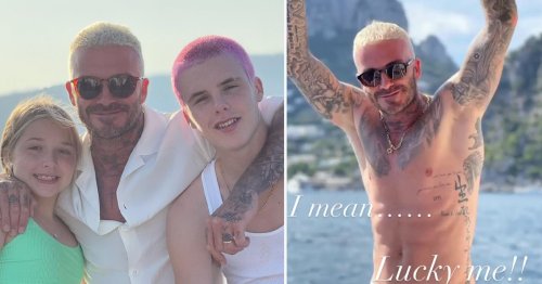 David Beckham shares glimpse into family-filled Italian getaway and we are so not jealous
