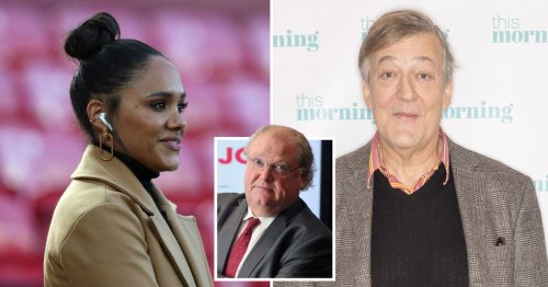 Stephen Fry issues scathing response to Lord Digby Jones mocking Alex Scott’s East London accent