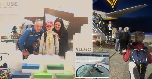 Family flies to Denmark for 24 hours to go to original Legoland – for £200 less than UK resort