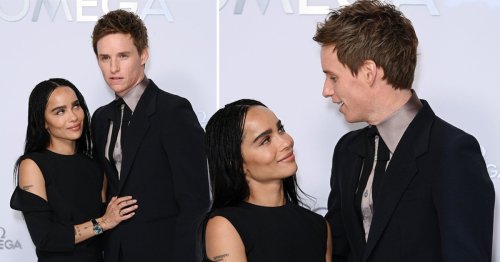 Zoë Kravitz and Eddie Redmayne lead gaggle of celebrities at swanky Omega launch event