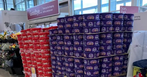 Tesco store is selling Christmas chocolate and it’s only August