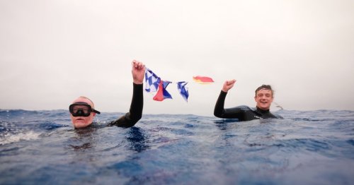 British man swims at the spot on earth so isolated it’s closer to astronauts than any other human