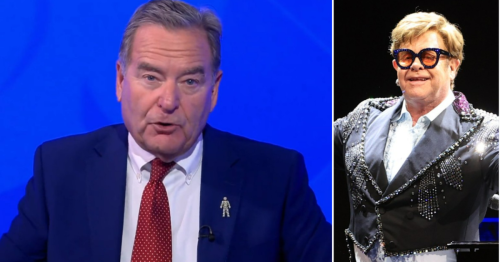 Jeff Stelling reveals sweet message from Sir Elton John following Soccer Saturday sign-off after 28 years