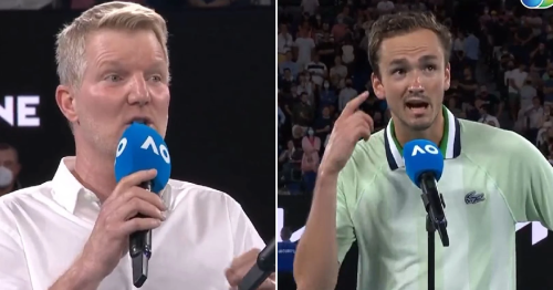 ‘Low IQ’ – Daniil Medvedev slams Australian Open fans after frosty Jim Courier interview