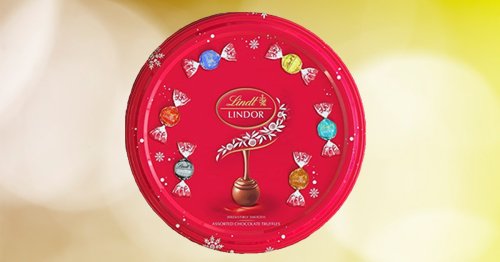 Lindt launches sharing tin of Lindor chocolate truffles for Christmas