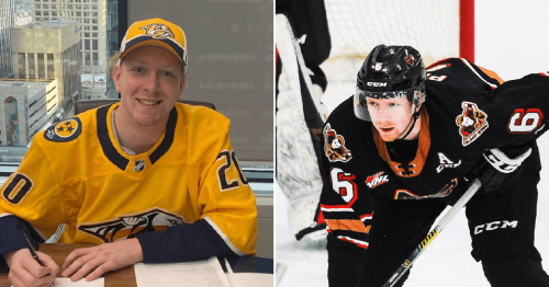Nashville star Luke Prokop ‘no longer scared to hide’ after becoming first NHL player to come out as gay