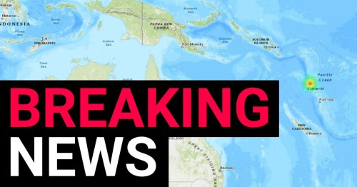 8 7 magnitude earthquake strikes the western pacific ocean